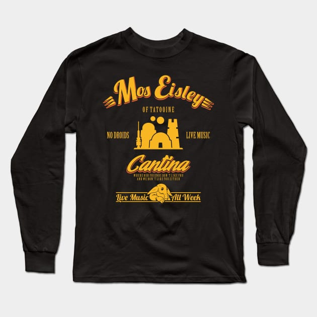 Mos Eisley Cantina Long Sleeve T-Shirt by Vault Emporium